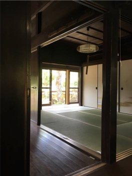 和室横の部屋が床暖房で暖められる