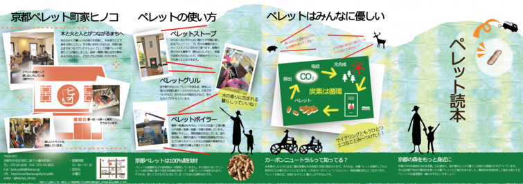 京都ペレット宅配サービス・販売店 チラシ